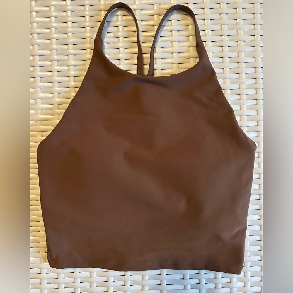 Brown Old Navy Active Powersoft Tank